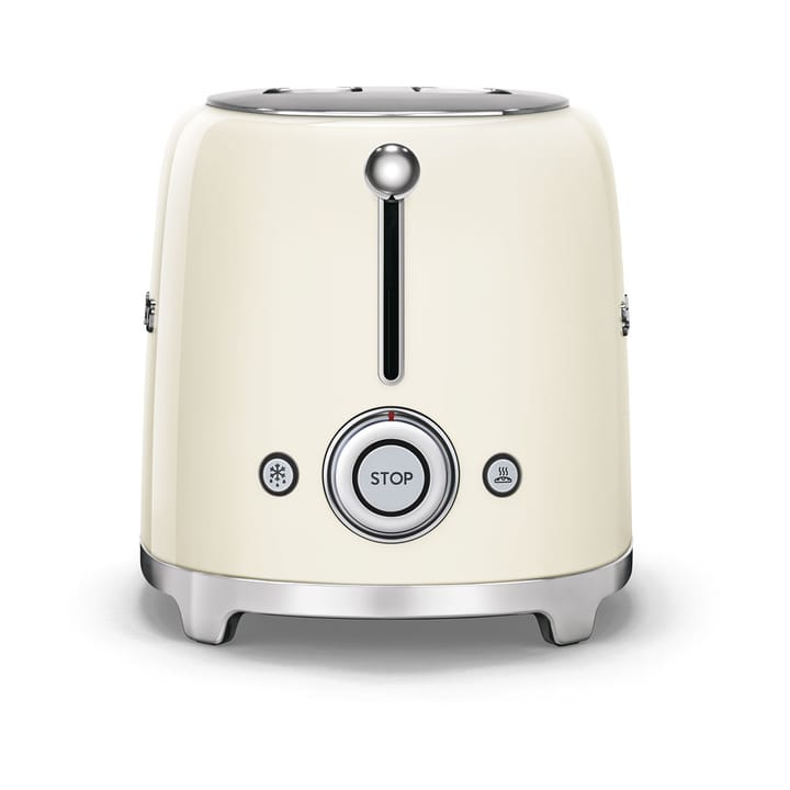 Smeg 50's Style brødrister 2 skiver, Créme hvit Smeg