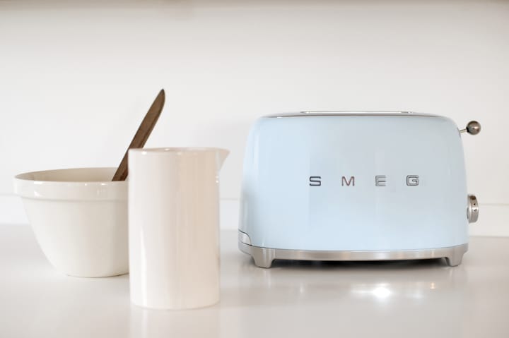 Smeg 50's Style brødrister 2 skiver, Pastellblå Smeg