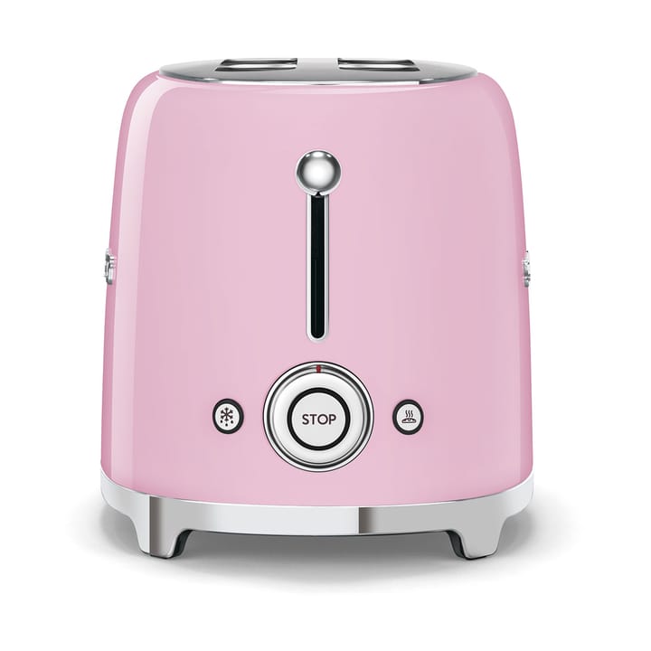 Smeg 50's Style brødrister 2 skiver, Rosa Smeg