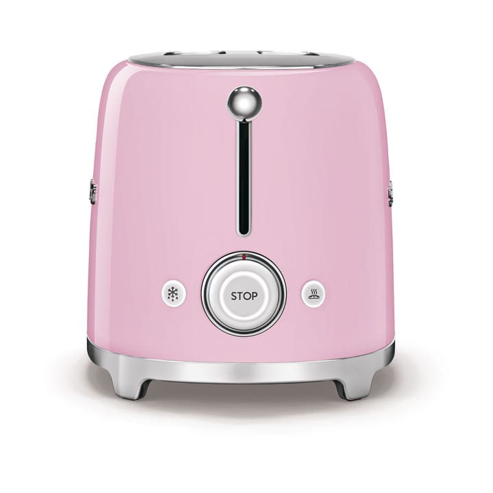 Smeg 50's Style brødrister 4x2 skiver, Rosa Smeg