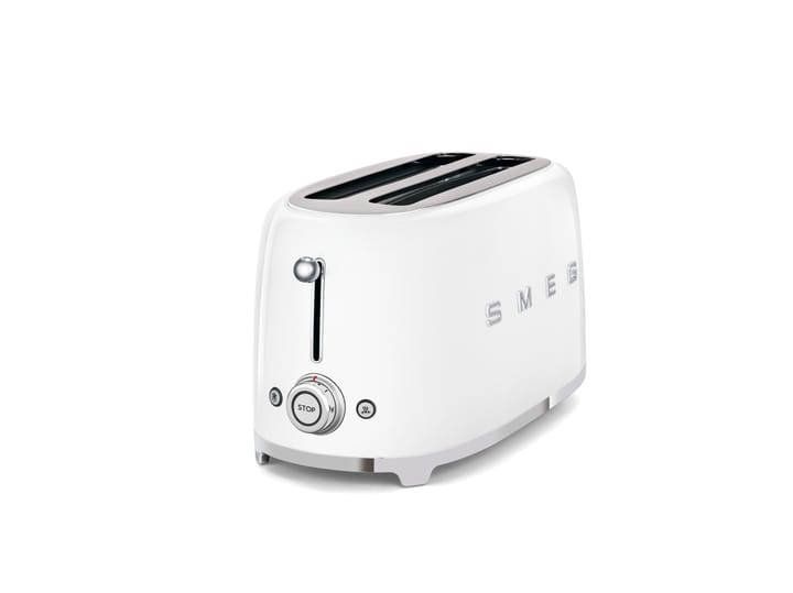 Smeg 50's Style brødrister 4x2 skiver Small, Hvit Smeg