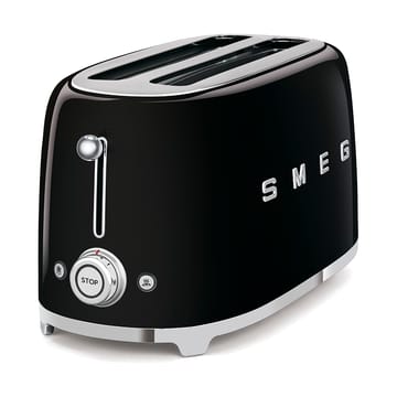 Smeg 50's Style brødrister 4x2 skiver - Svart - Smeg