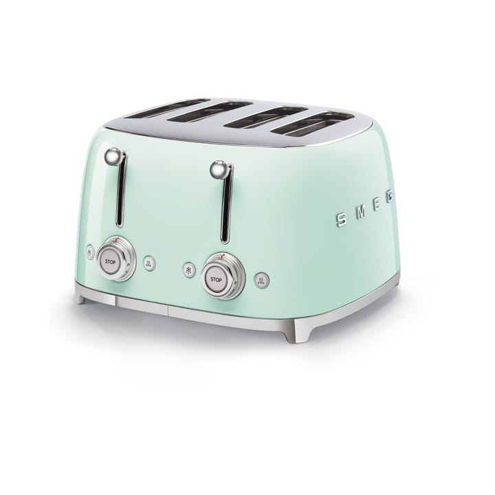 Smeg 50's Style brødrister 4x4 skiver, Pastellgrønn Smeg