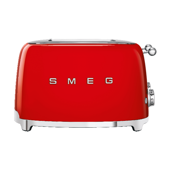 Smeg 50's Style brødrister 4x4 skiver - Rød - Smeg