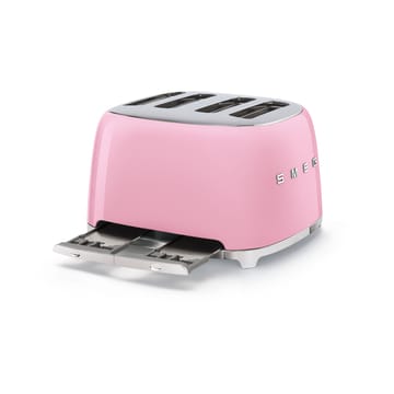 Smeg 50's Style brødrister 4x4 skiver - Rosa - Smeg