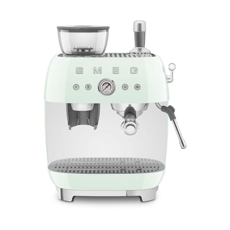 Smeg 50's Style espressomaskin med kaffekvern - Pastellgrønn - Smeg