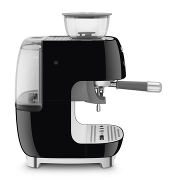 Smeg 50's Style espressomaskin med kaffekvern - Svart - Smeg