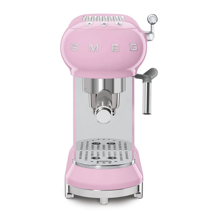 Smeg 50's Style espressomaskin, Rosa Smeg