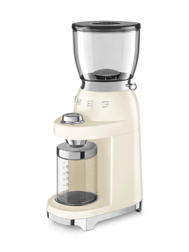 Smeg 50's Style kaffekvern, Créme hvit Smeg