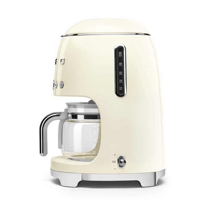 Smeg 50's Style kaffetrakter , Créme hvit Smeg