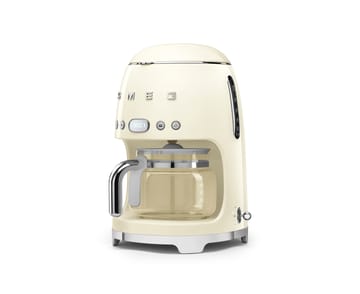 Smeg 50's Style kaffetrakter  - Créme hvit - Smeg