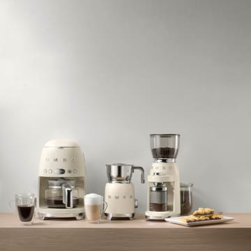 Smeg 50's Style kaffetrakter  - Créme hvit - Smeg