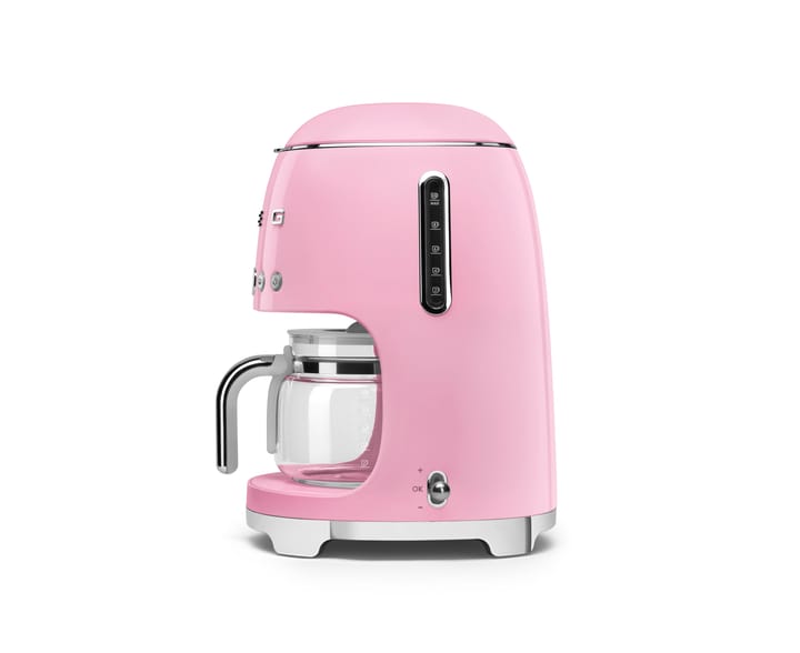 Smeg 50's Style kaffetrakter , Rosa Smeg