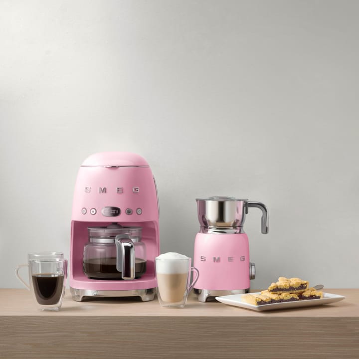 Smeg 50's Style kaffetrakter , Rosa Smeg