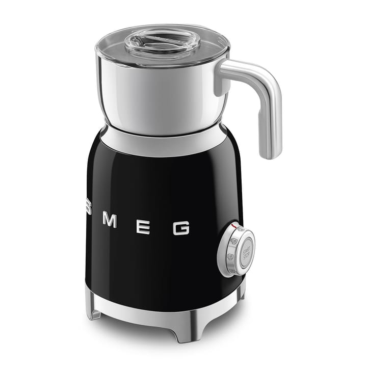 Smeg 50's Style melkeskummer 60 cl, Svart Smeg