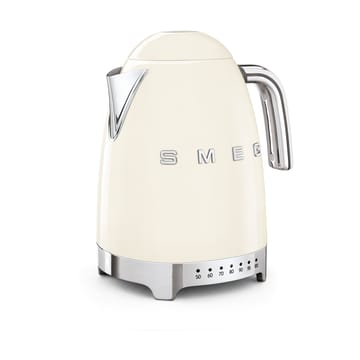 Smeg 50's Style vannkoker med variabel temperatur 1,7 L - Créme hvit - Smeg