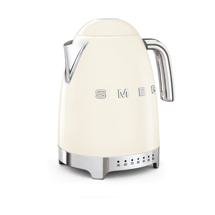 Smeg 50's Style vannkoker med variabel temperatur 1,7 L, Créme hvit Smeg