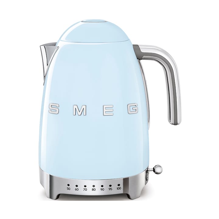 Smeg 50's Style vannkoker med variabel temperatur 1,7 L, Pastellblå Smeg