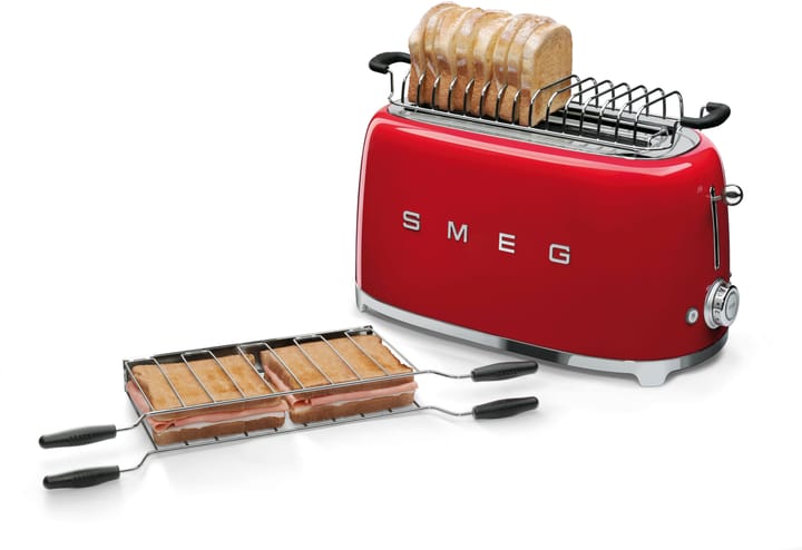 Smeg brødvarmer 38,3 cm, Sølv Smeg