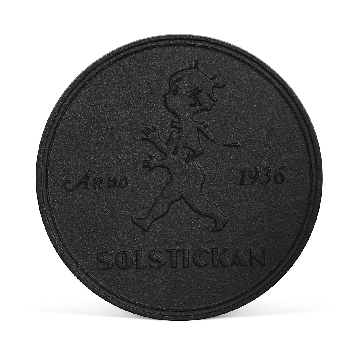 Solstickan Design Solstickan gryteunderlag Ø 19 cm Svart