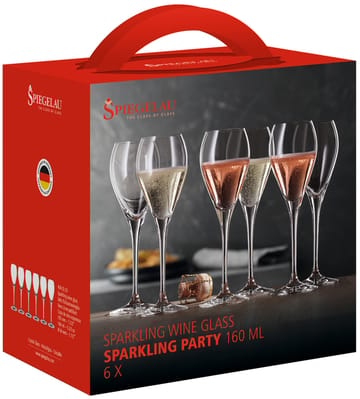 Party champagneglass 16 cl - 6-pk - Spiegelau