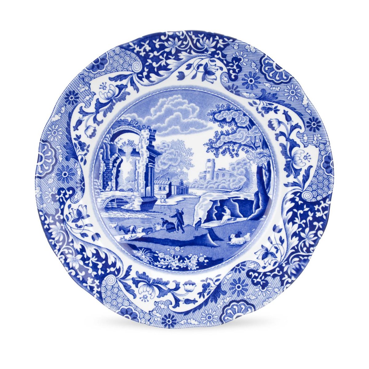 Spode Blue Italian tallerken 23 cm