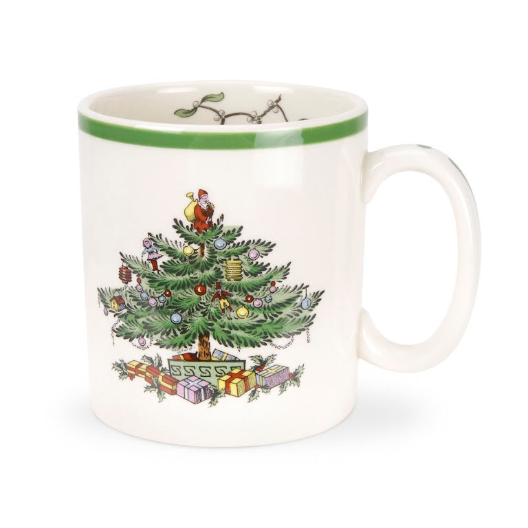 Spode Christmas Tree kopp 22 cl White-green-red