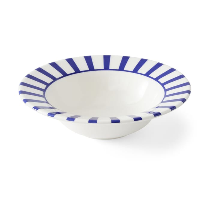 Steccato frokostskål Ø19 cm - Blå-hvit - Spode