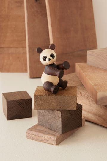 Pixi Panda dekorasjon Lønn 9 cm - Brun - Spring Copenhagen