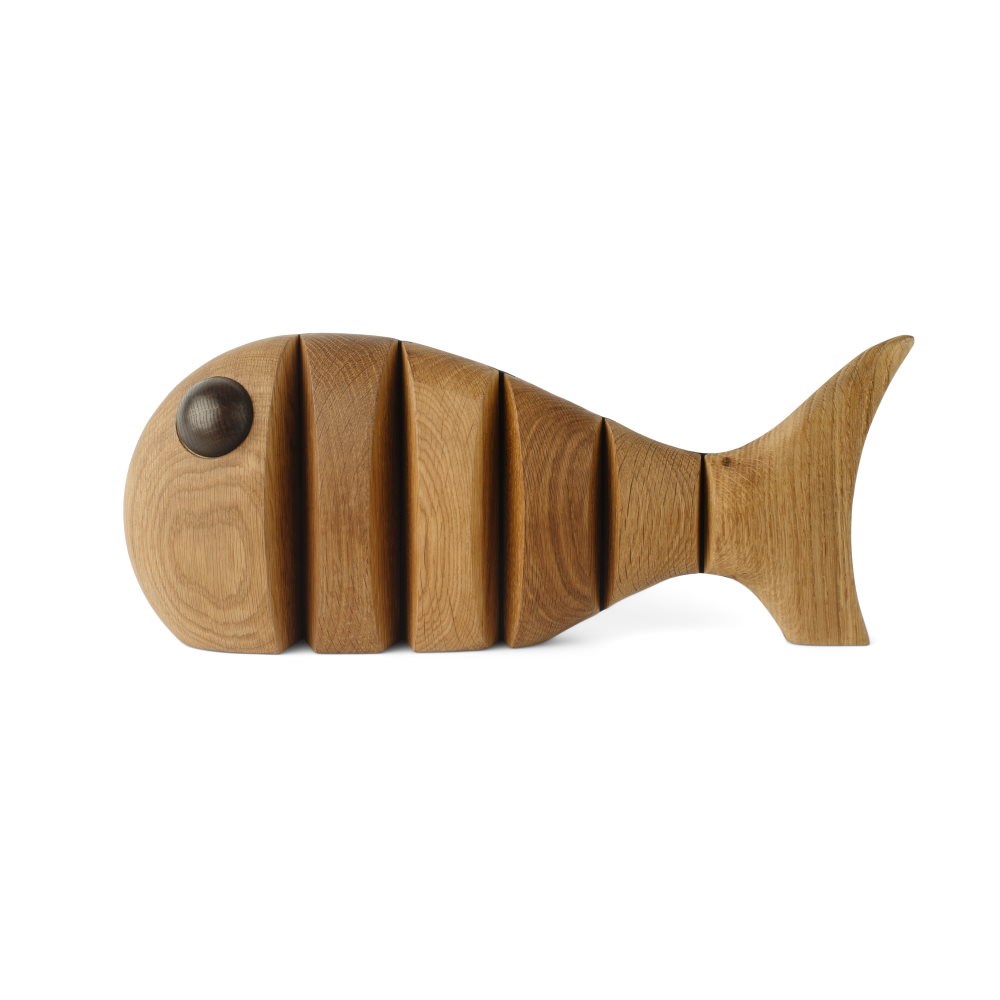 Spring Copenhagen The Wood Fish Mega tredekorasjon Eik