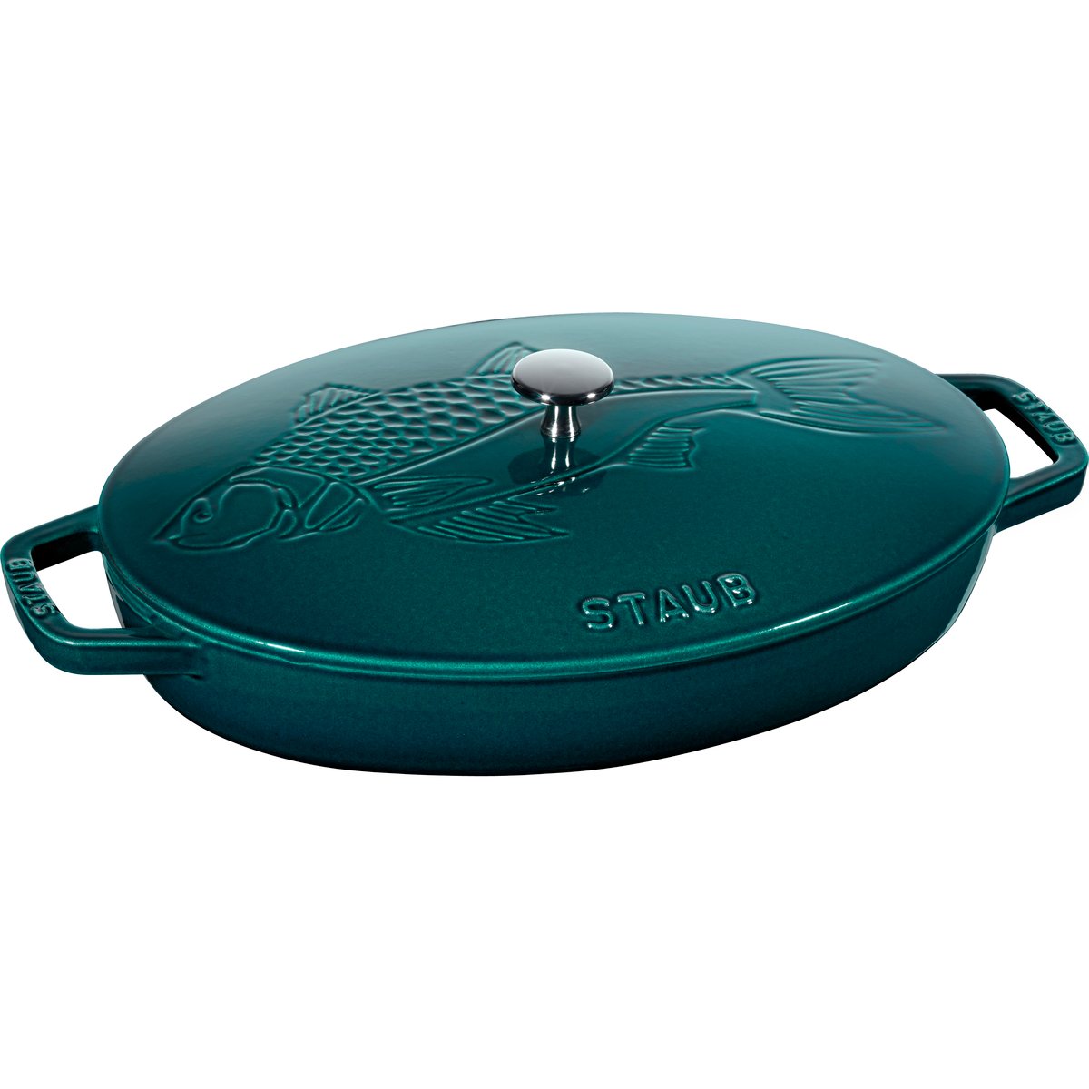 STAUB La Mer oval gryte tre lager emalje 32 cm