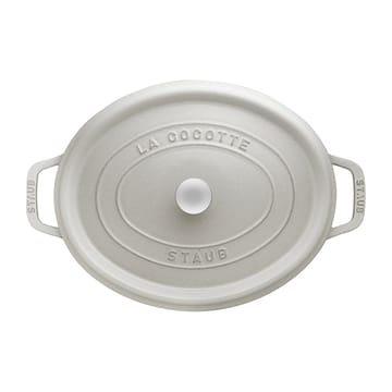 Staub White Truffle gryte oval - 3,2 l - STAUB