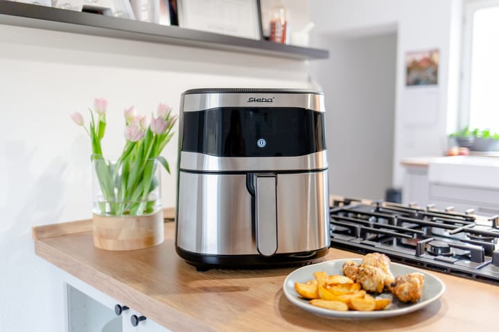 Steba HF8000 Family airfryer 8 L, Rustfritt stål Steba