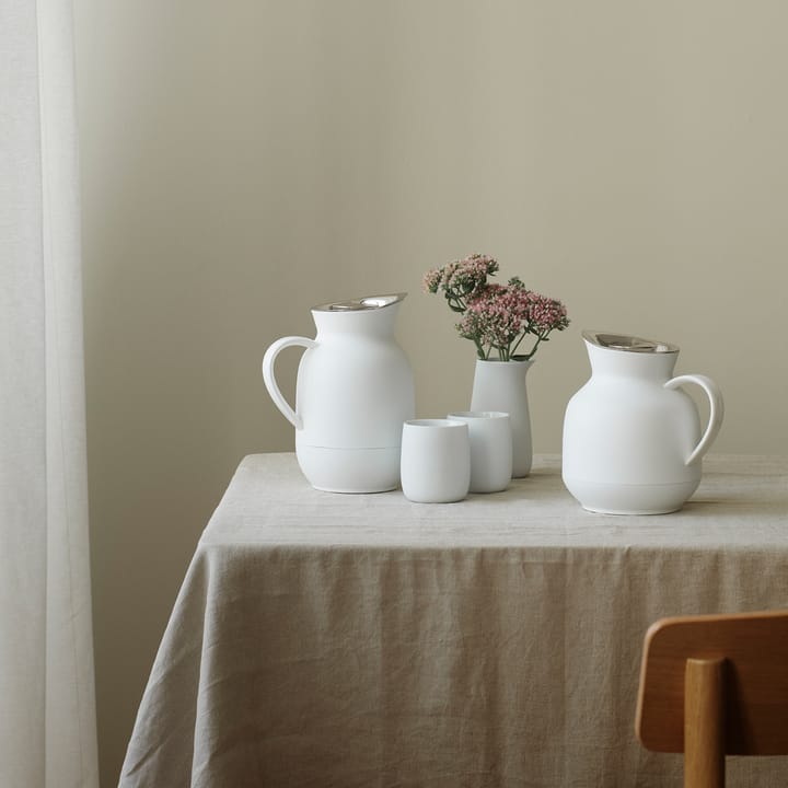 Amphora lokk til termoskanne, Soft white-sølv Stelton