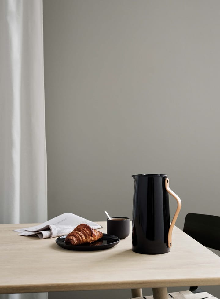 Emma termoskanne kaffe, Svart Stelton