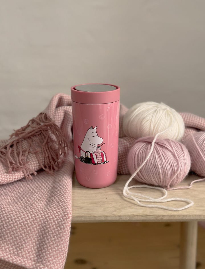 To Go Click Mummi-termokrus 0,2 l, Moomin knitting Stelton