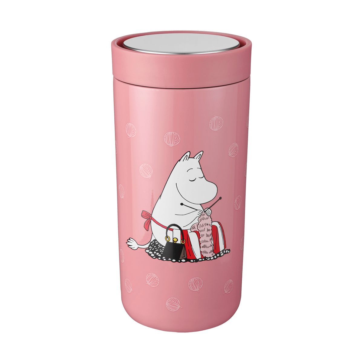 Stelton To Go Click Mummi-termoskopp 0,4 l Moomin knitting