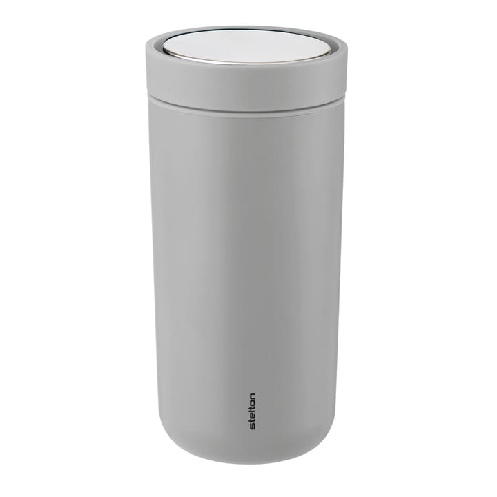 To Go Click termokrus 0,4 l - Mat light grey - Stelton