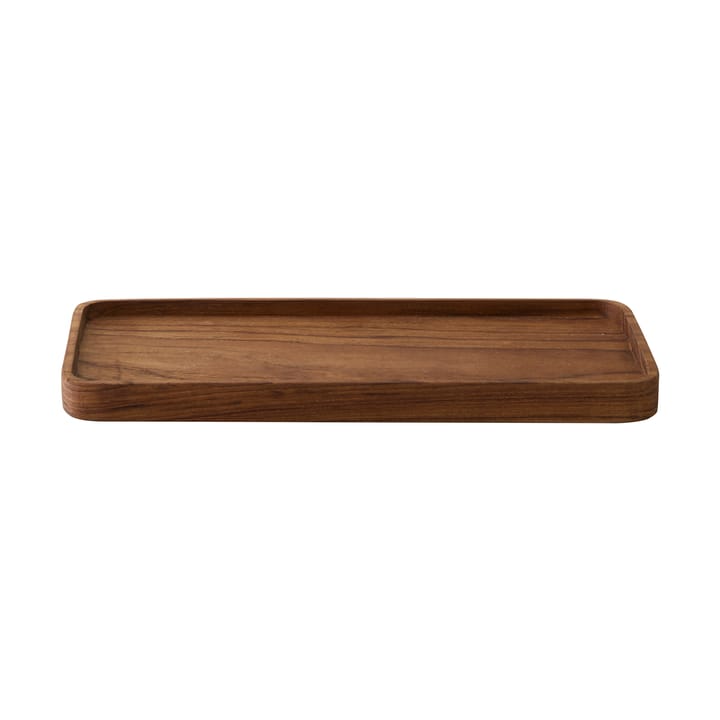 Teak serveringsbrett 12,5x27,5 cm - Brun - Tell Me More