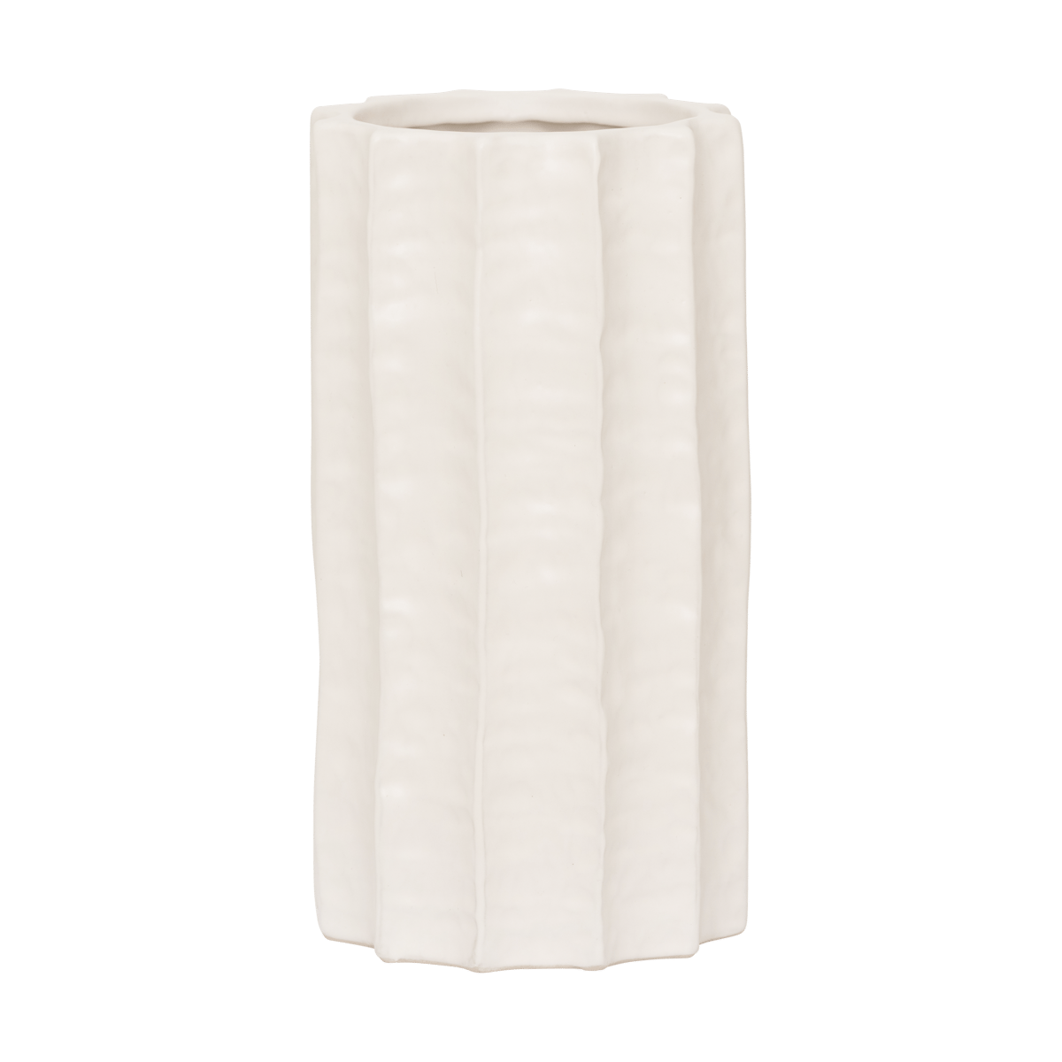 URBAN NATURE CULTURE Vieira vase 25 cm Jetstream white