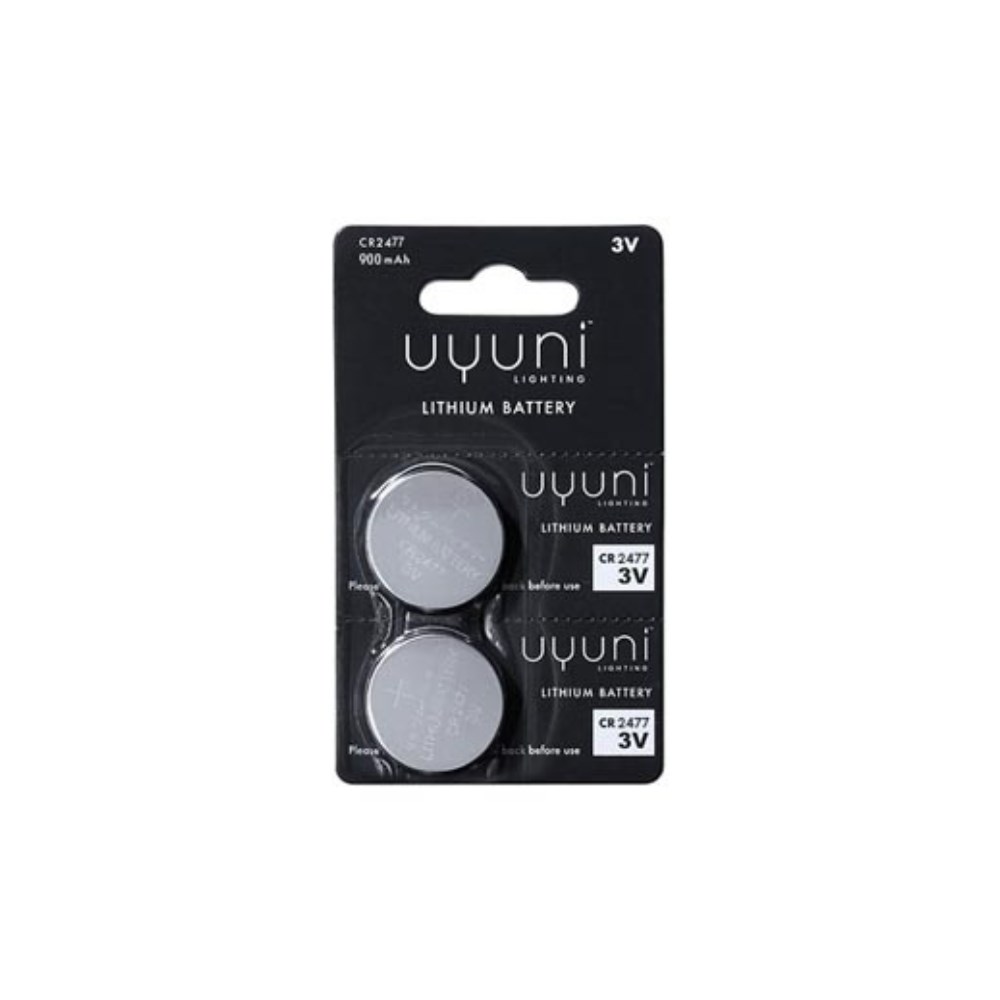 Uyuni Lighting UYUNI CR2477 Batteri 2-pakning 3v 900mah