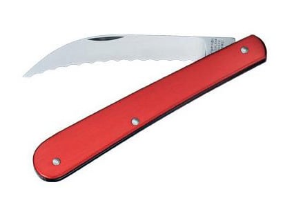 Victorinox Alox brødskjærerkniv sammenleggbar 16 cm Rød