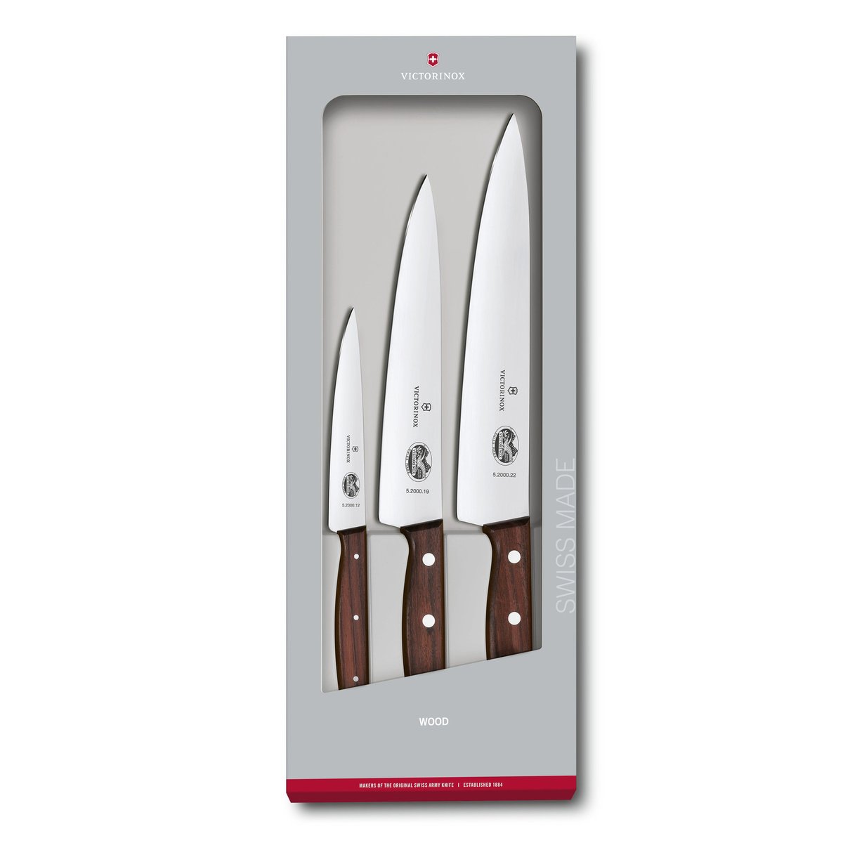 Victorinox Victorinox knivsett 3 deler Furu