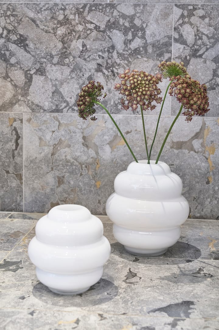 Bubble vase Ø 20 cm, Hvit Villa Collection