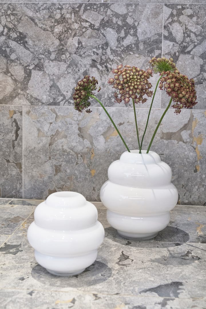 Bubble vase Ø 25 cm, Hvit Villa Collection