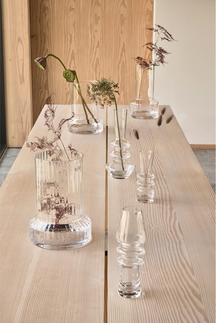 Hvils glassvase Ø19 cm, Clear Villa Collection