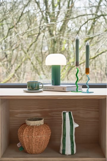 Styles LED-lampe bærbar Ø15 cm - Green - Villa Collection