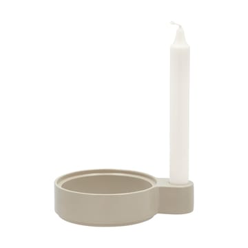 Styles lysestake 3,6x16 cm - Sand-aluminium - Villa Collection