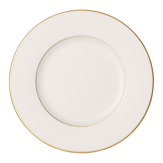 Villeroy & Boch Anmut Gold salattallerken Hvit