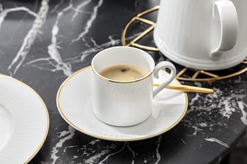 Château Septfontaines kaffekopp 20 cl - Hvit-gull - Villeroy & Boch